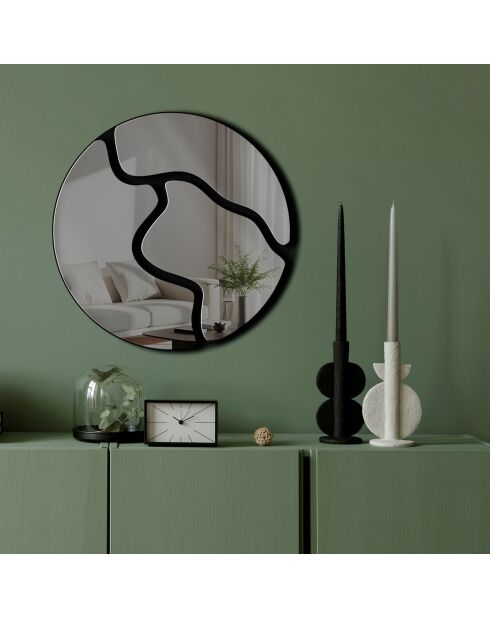 Specchio decorativo affumicato - 48x48 cm