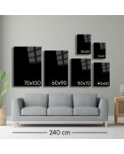 Dekorplatte aus mehrfarbigem gehärtetem Glas - 70x100 cm