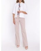 Pantalon en jean bootcut beige