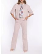 Pantalon en jean bootcut beige