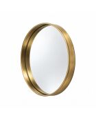 Miroir décoratif antique - D.30 cm