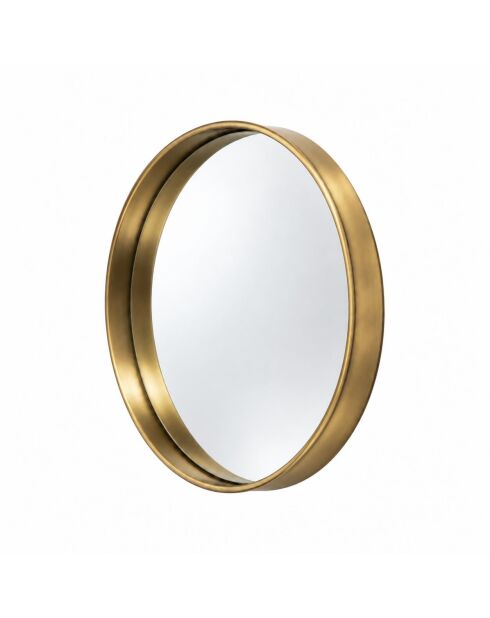 Miroir décoratif antique - D.30 cm