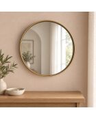 Miroir décoratif antique - D.30 cm