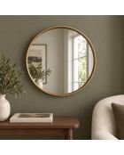 Miroir décoratif antique - D.30 cm