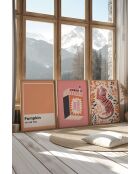 Lot de 3 tableaux décoratifs multicolore - 50x70 cm