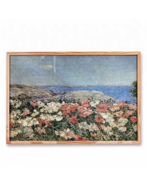 Tableau décoratif encadré multicolore - 50x70 cm