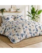 Parure de couette + 2 taies d’oreiller 100% percale de coton oizel multicolore