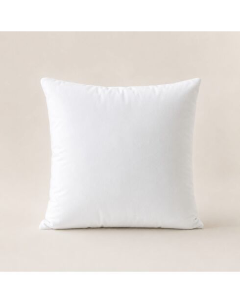 Oreiller moelleux en coton bio blanc