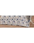 Parure housse de couette Autumn blanc / bleu / beige / crème - 140 x 200 cm