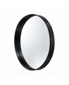 Specchio decorativo nero - D.50 cm