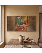 Dekoratives Bild gerahmt aus mehrfarbigem MDF - 50x120 cm