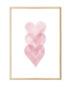 Veelkleurige ingelijste decoratieve foto - 30x40 cm