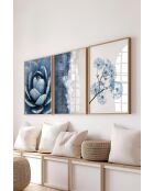 Lot de 3 tableaux décoratifs multicolore - 30x40 cm