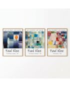 Set van 3 veelkleurige decoratieve schilderijen - 50x70 cm