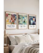Set van 3 veelkleurige decoratieve schilderijen - 50x70 cm