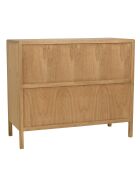 Commode 3 tiroirs en bois de mindi Amy naturel - 100 x 45 x 85.5 cm