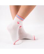 Chaussettes Hautes Animaux Exotiques - Rose