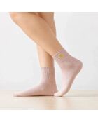 Calze al ginocchio Gold Heart - Rosa