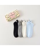 Confezione da 4 calzini Sausage Dog Tongue - Multicolore