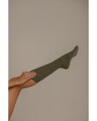 Socken aus Khakifarbener Alpakawolle