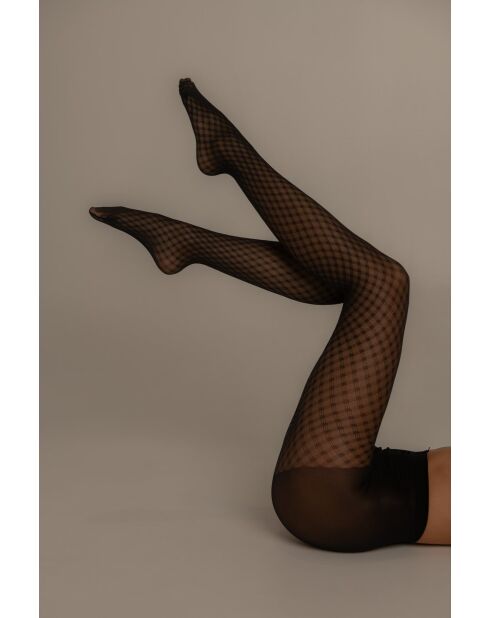Schwarze Strumpfhose Tosca
