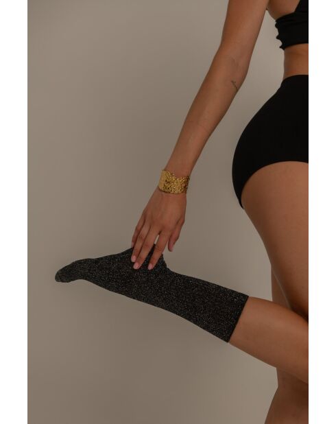 Mayou schwarze Socken