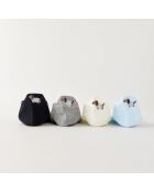 Confezione da 4 calzini Sausage Dog Tongue - Multicolore
