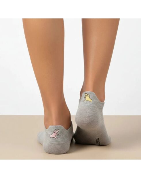 Lot de 5 Chaussettes Languette Sororité - Multicolore