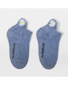 Lot de 5 Chaussettes Languette Fleur Enfants - Multicolore