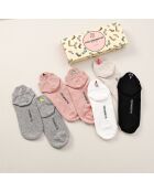 Lot de 5 Chaussettes Languette Sororité - Multicolore