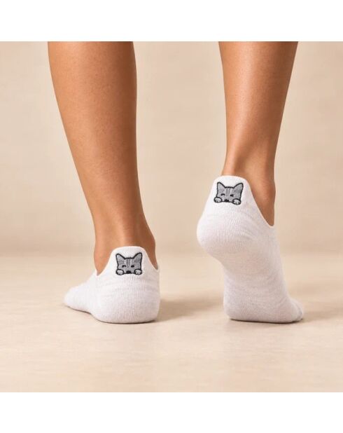 Calzini Dog & Cat Tongue - Bianco