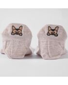 Pack de 5 calcetines con lengua para perros y gatos, multicolor
