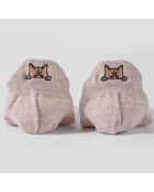 Pack de 5 calcetines con lengua para perros y gatos, multicolor