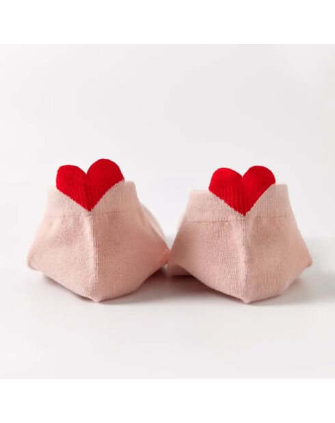 Socken Coup de Coeur United - Rosa