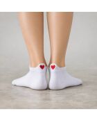 Lot de 5 Chaussettes Languette Coup de Coeur - Multicolore