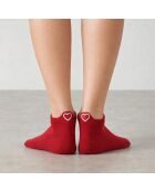 Lot de 5 Chaussettes Languette Coup de Coeur - Multicolore