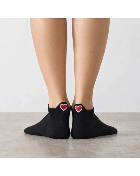 Coup de Coeur Zungensocken - Schwarz