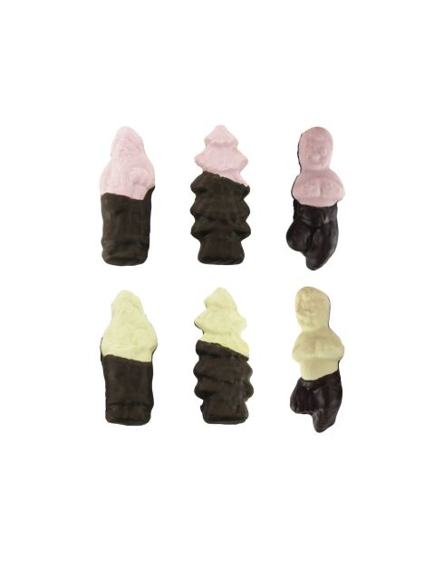Malvaviscos de chocolate negro - 1 kg