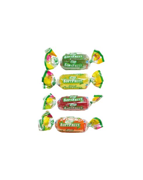 Caramelos de fruta blanda - 1 kg