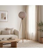 Lampada da terra 194 crema - H.145 cm