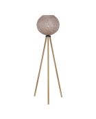 Lampada da terra 194 crema - H.145 cm