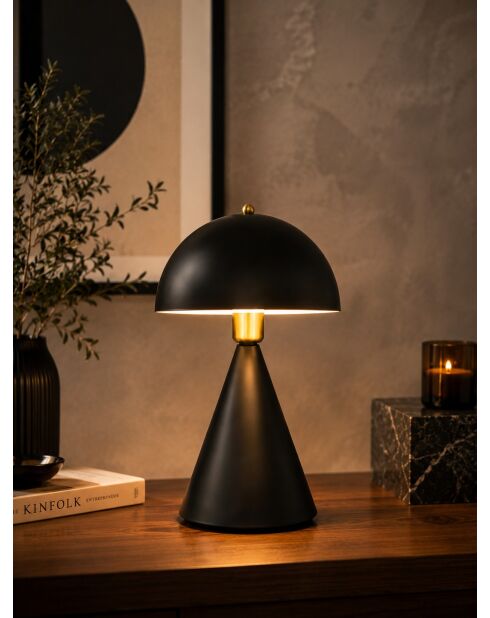 Lampe à poser 9094 noire - H.41 cm