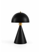 9094 zwarte tafellamp - H.41 cm
