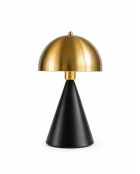 Lampe à poser 9094 patinée et noire - H.41 cm