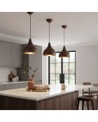 Suspension Scandi marron - H.36-110 cm