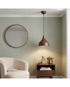 Suspension Scandi marron - H.36-110 cm