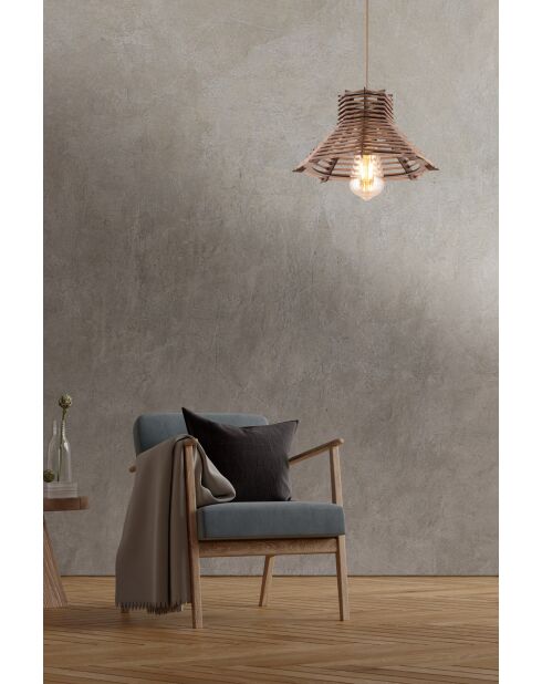 Suspension Hope marron - H.55 cm