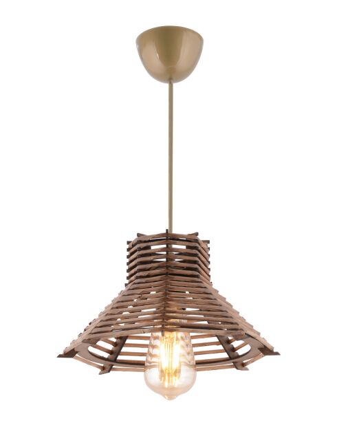Suspension Hope marron - H.55 cm