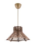 Suspension Hope marron - H.55 cm