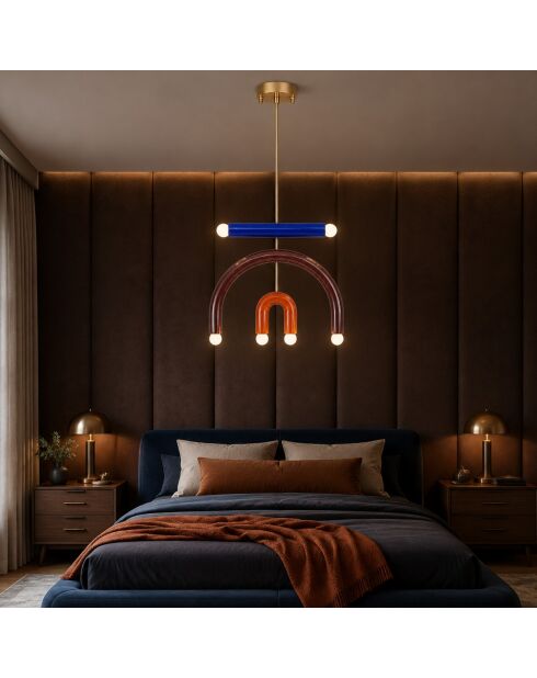 Suspension Vento multicolore - 50x10x81 cm